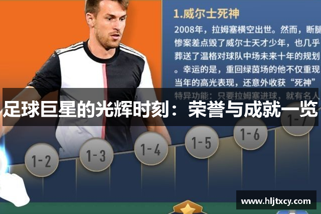 足球巨星的光辉时刻：荣誉与成就一览